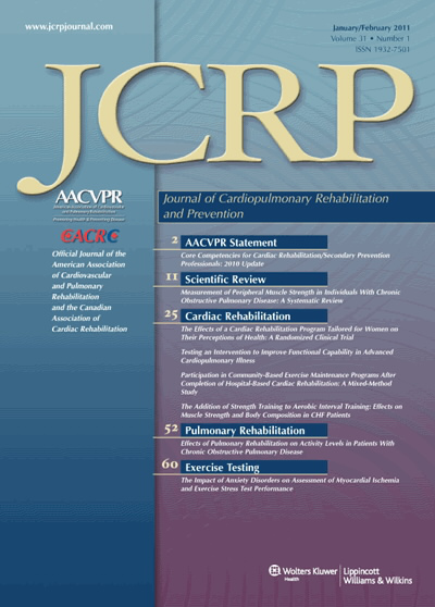 Journal of Cardiopulmonary Rehabilitation & Prevention
