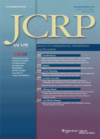 Journal of Cardiopulmonary Rehabilitation & Prevention