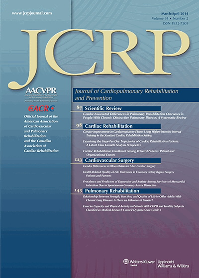 Journal of Cardiopulmonary Rehabilitation & Prevention