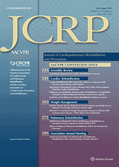 Journal of Cardiopulmonary Rehabilitation & Prevention