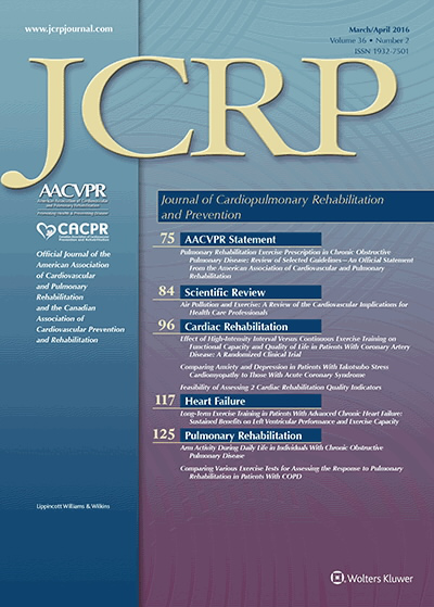 Journal of Cardiopulmonary Rehabilitation & Prevention