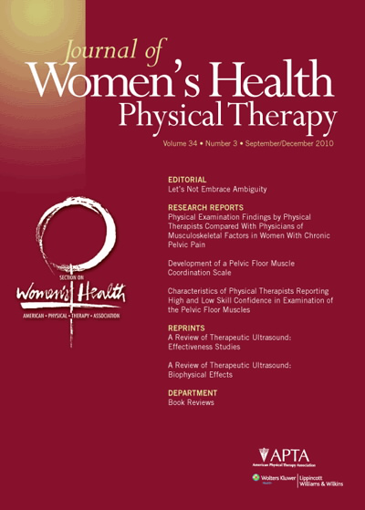 Journal of Women's Health Physical Therapy