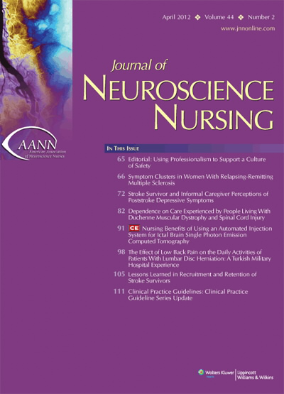 Journal of Neuroscience Nursing