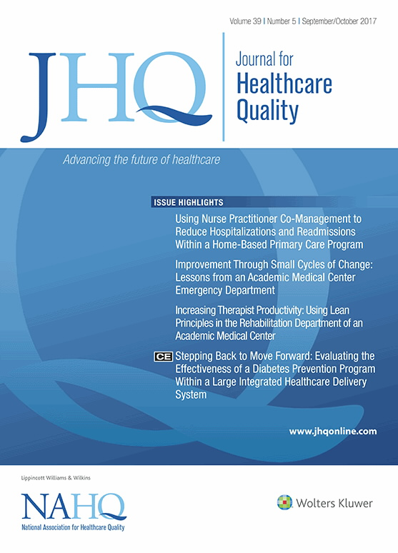 Journal For Healthcare Quality