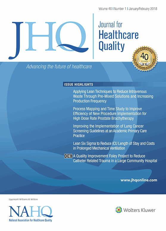 Journal For Healthcare Quality