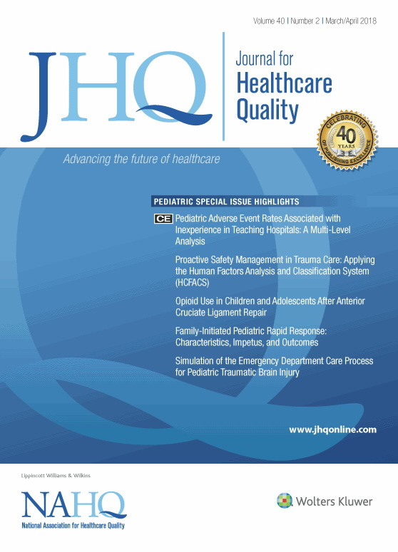 Journal For Healthcare Quality