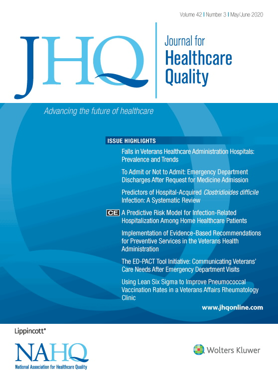 Journal For Healthcare Quality
