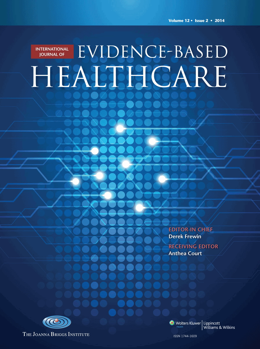 International Journal of Evidence-Based Healthcare 