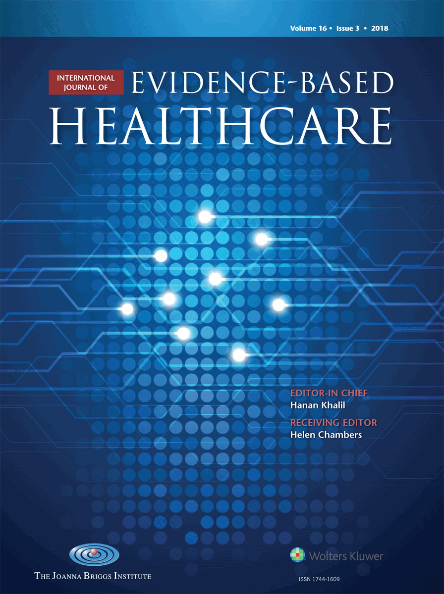 International Journal of Evidence-Based Healthcare 