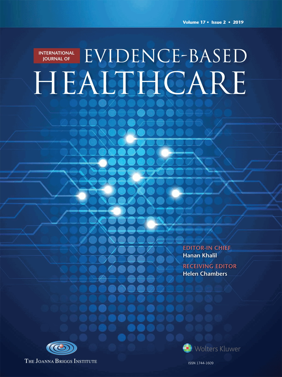 International Journal of Evidence-Based Healthcare 