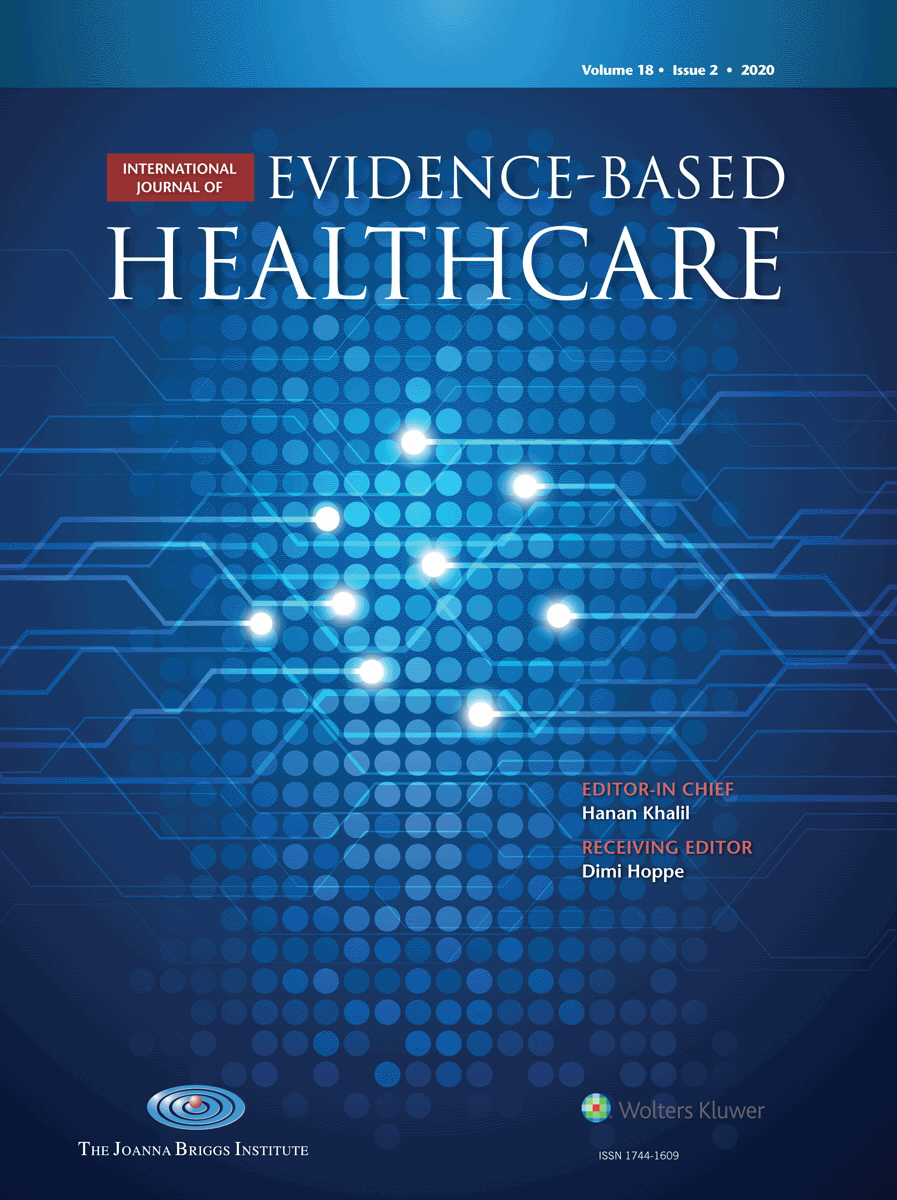 International Journal of Evidence-Based Healthcare 