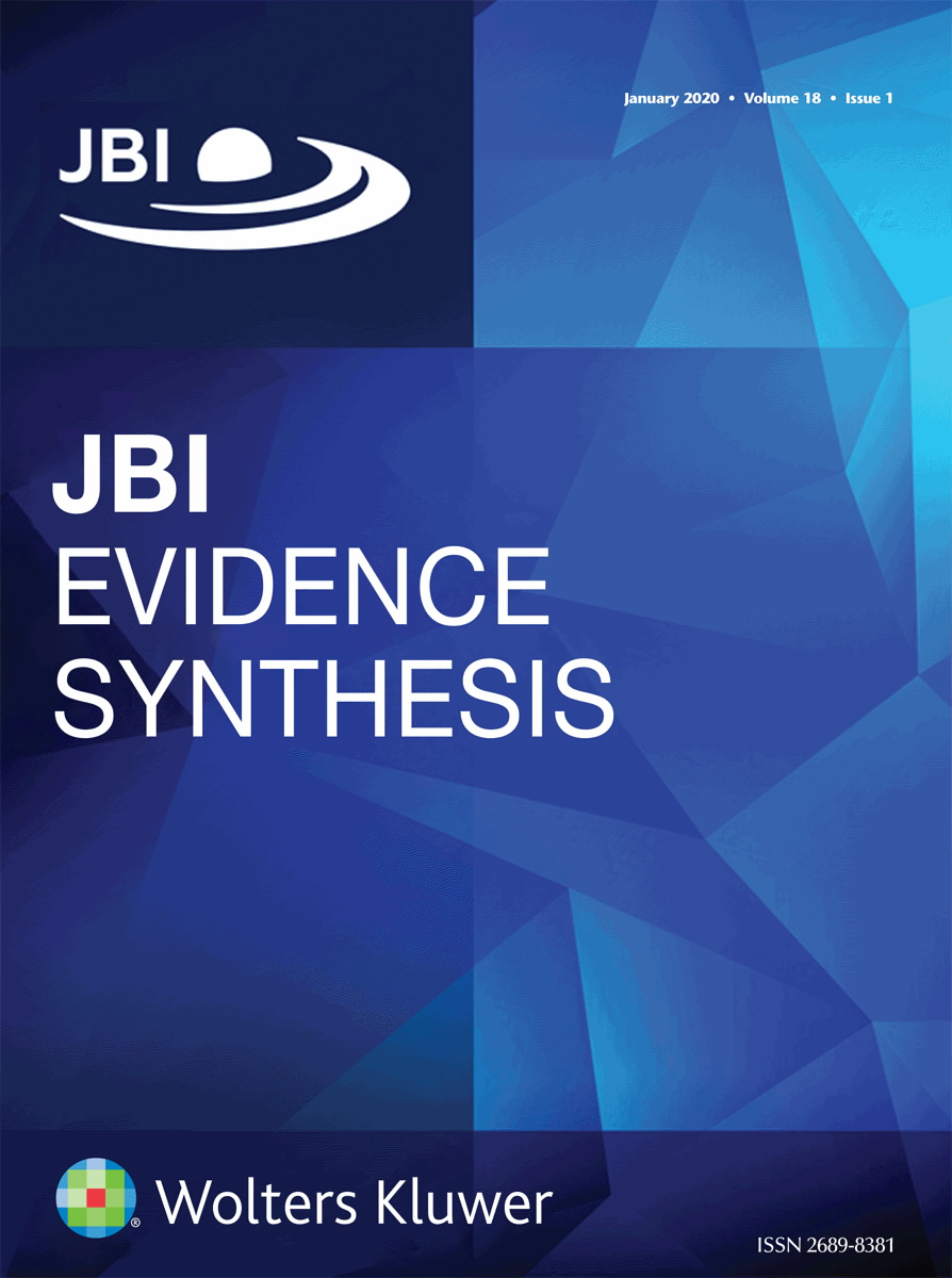 JBI Evidence Synthesis