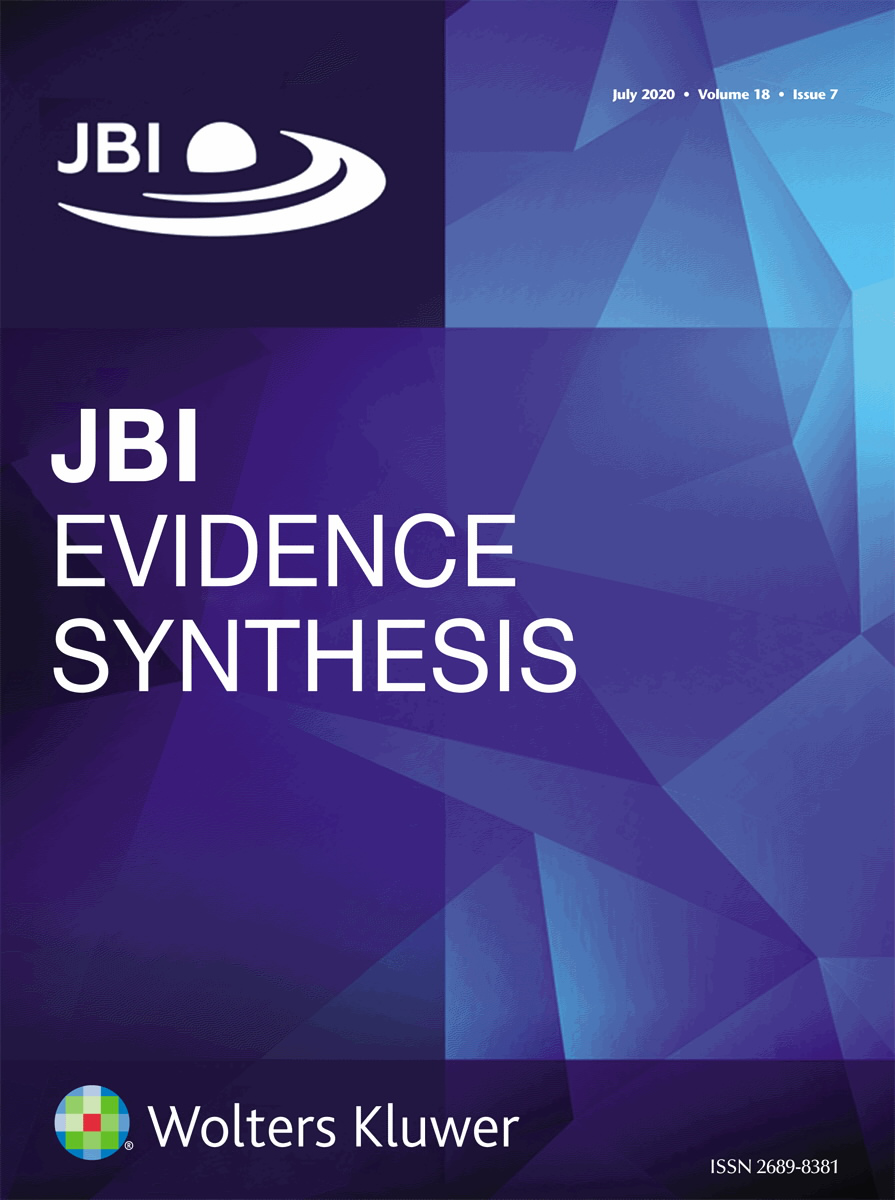 JBI Evidence Synthesis