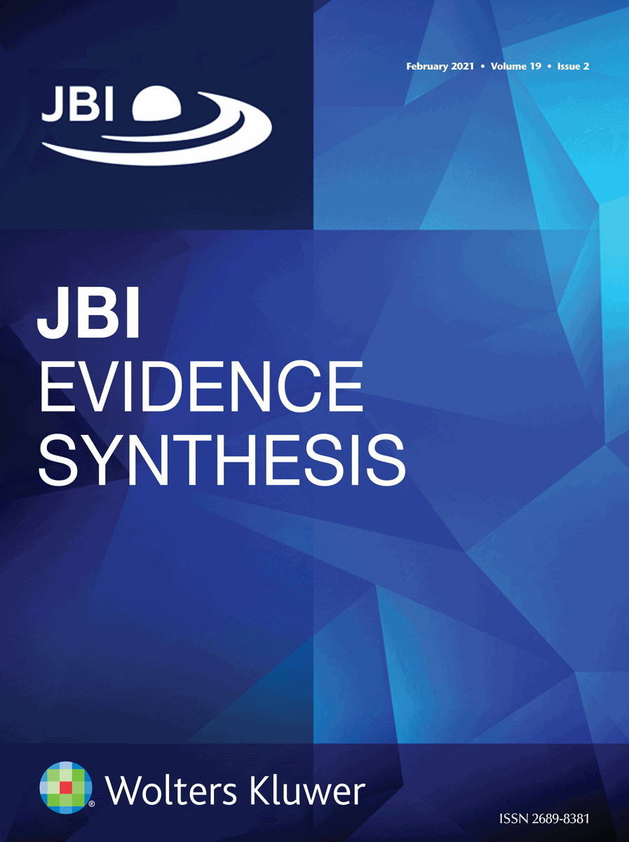 JBI Evidence Synthesis